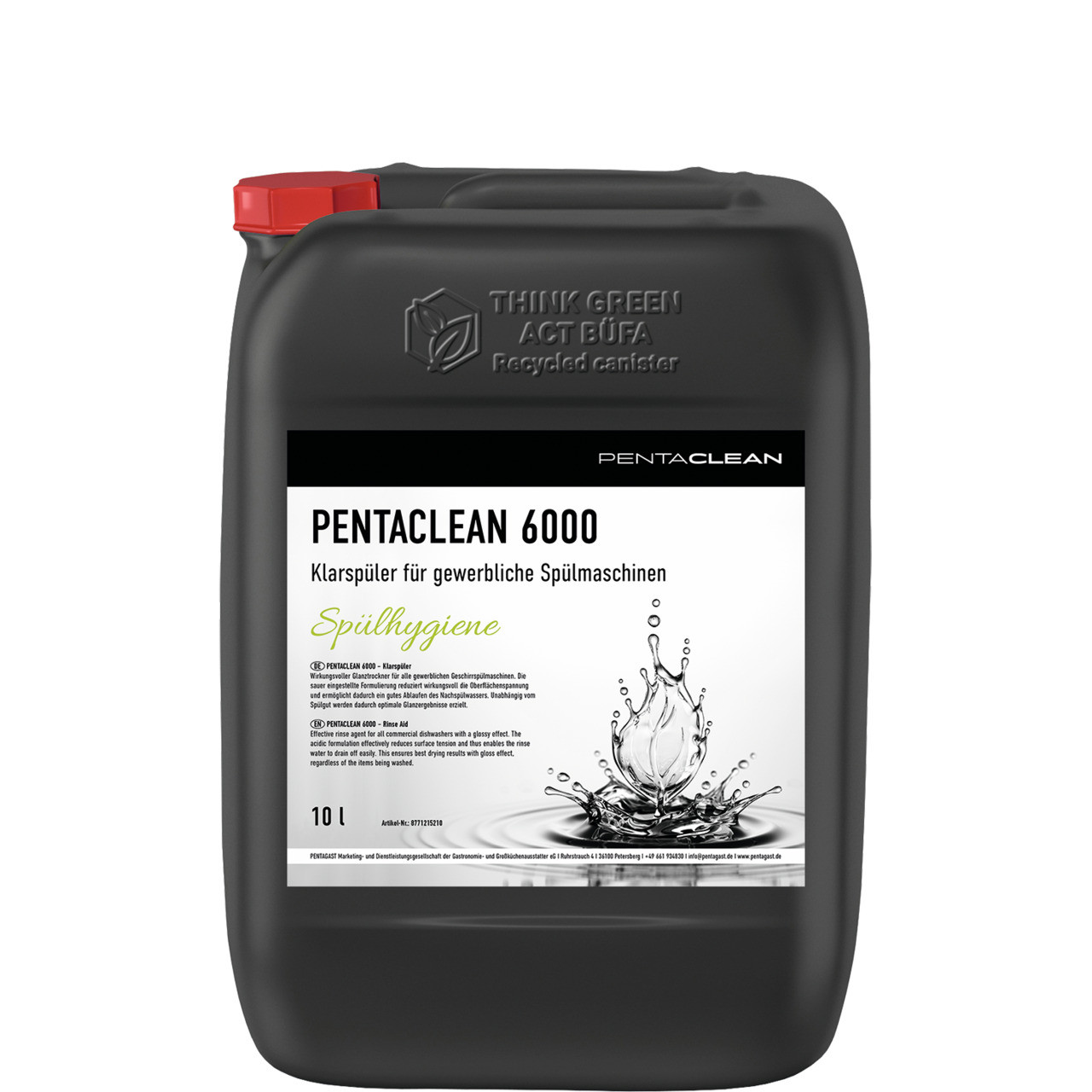 Klarspüler PENTACLEAN 6000 / 10,00 l